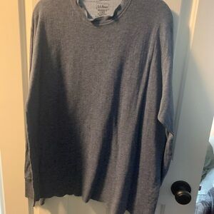 L.L. Bean Gray Crewneck Sweatshirt